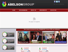 Tablet Screenshot of abelson.net